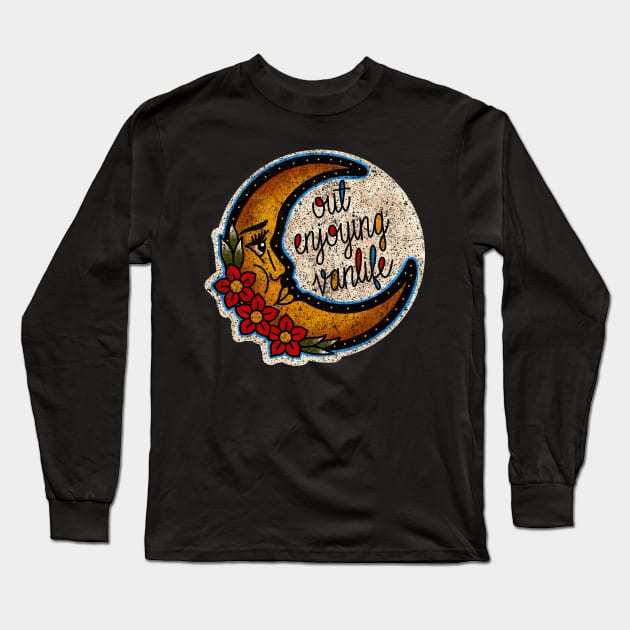 Out enjoying Vanlife Long Sleeve T-Shirt by Tofuvanman